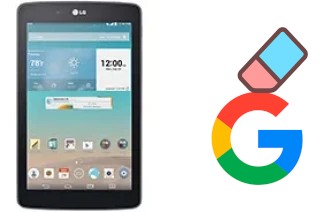 Come eliminare l'account Google su LG G Pad 7.0 LTE