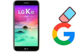 Come eliminare l'account Google su LG K10 Novo