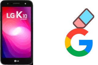 Come eliminare l'account Google su LG K10 Power