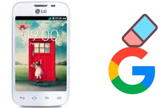 Come eliminare l'account Google su LG L40 Dual