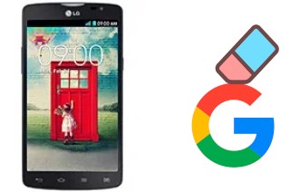 Come eliminare l'account Google su LG L80 Dual