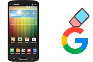 Come eliminare l'account Google su LG Lucid 3 VS876