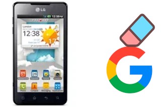 Come eliminare l'account Google su LG Optimus 3D Max P720