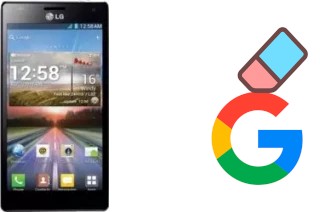 Come eliminare l'account Google su LG Optimus 4X HD