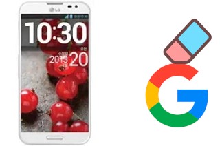 Come eliminare l'account Google su LG Optimus G Pro E985