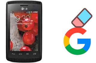 Come eliminare l'account Google su LG Optimus L1 II E410