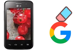 Come eliminare l'account Google su LG Optimus L2 II E435