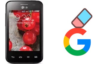 Come eliminare l'account Google su LG Optimus L3 II Dual