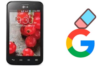 Come eliminare l'account Google su LG Optimus L4 II Dual E445