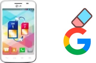 Come eliminare l'account Google su LG Optimus L4 II Dual