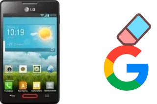 Come eliminare l'account Google su LG Optimus L4 II