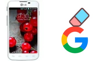 Come eliminare l'account Google su LG Optimus L5 II Dual E455