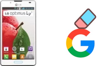 Come eliminare l'account Google su LG Optimus L7 II Dual