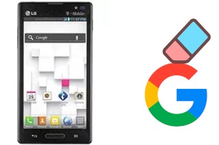 Come eliminare l'account Google su LG Optimus L9 P769