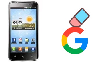 Come eliminare l'account Google su LG Optimus LTE SU640