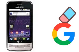 Come eliminare l'account Google su LG Optimus M