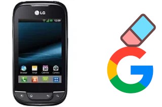 Come eliminare l'account Google su LG Optimus Net