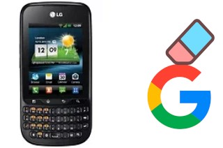 Come eliminare l'account Google su LG Optimus Pro C660