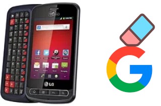 Come eliminare l'account Google su LG Optimus Slider