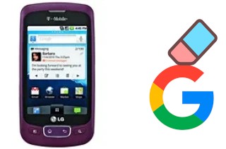 Come eliminare l'account Google su LG Optimus T