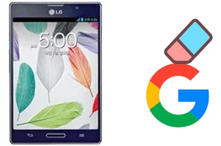 Come eliminare l'account Google su LG Optimus Vu II F200