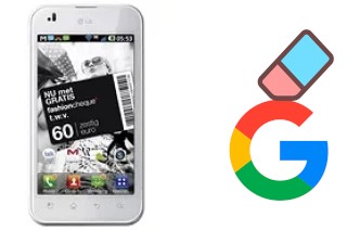 Come eliminare l'account Google su LG Optimus Black (White version)