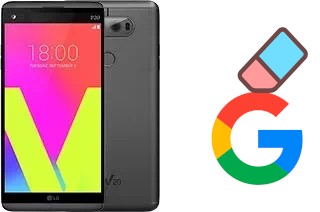 Come eliminare l'account Google su LG V20