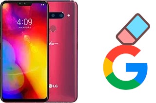 Come eliminare l'account Google su LG V40 ThinQ