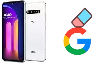 Come eliminare l'account Google su LG V60 ThinQ 5G UW