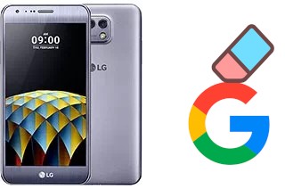 Come eliminare l'account Google su LG X cam