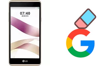 Come eliminare l'account Google su LG X Skin