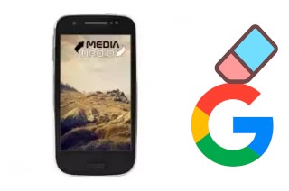 Come eliminare l'account Google su Media-Droid MediaDroid Imperius Mini MT7015