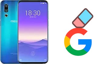 Come eliminare l'account Google su Meizu 16s