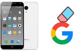 Come eliminare l'account Google su Meizu M1 Note