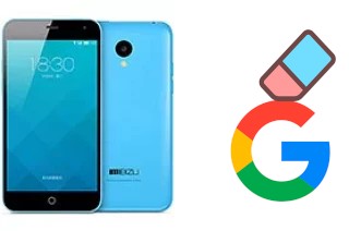 Come eliminare l'account Google su Meizu M1