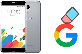 Come eliminare l'account Google su Meizu M1 Metal