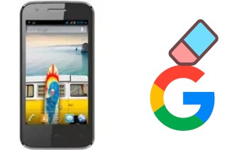 Come eliminare l'account Google su Micromax A089 Bolt