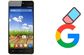 Come eliminare l'account Google su Micromax A190 Canvas HD Plus