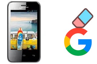 Come eliminare l'account Google su Micromax A59 Bolt