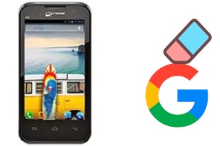 Come eliminare l'account Google su Micromax A61 Bolt