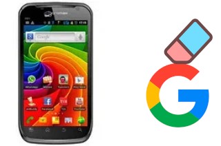 Come eliminare l'account Google su Micromax A84