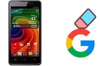 Come eliminare l'account Google su Micromax Ninja A91