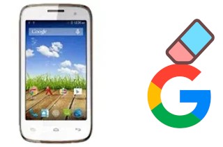 Come eliminare l'account Google su Micromax A65 Bolt