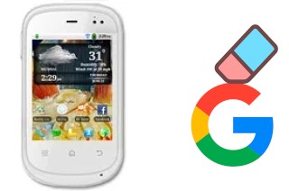 Come eliminare l'account Google su Micromax Superfone Punk A44