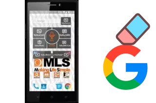 Come eliminare l'account Google su MLS IQ1502A