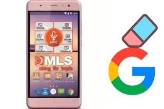 Come eliminare l'account Google su MLS IQW553