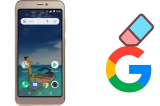 Come eliminare l'account Google su Mobicel V4