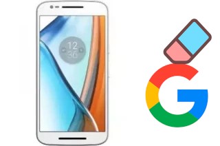 Come eliminare l'account Google su Moto E3 Power