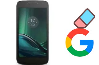 Come eliminare l'account Google su Moto G4 Play