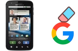 Come eliminare l'account Google su Motorola ATRIX